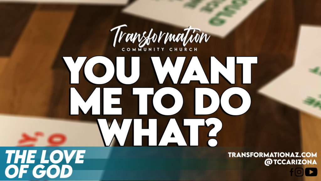 You Want Me To Do What?