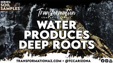 Water Produces Deep Roots